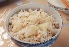 Chinese yam with rice