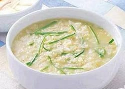 onion stalk porridge