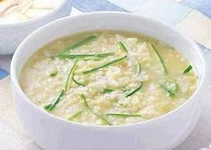 onion stalk porridge